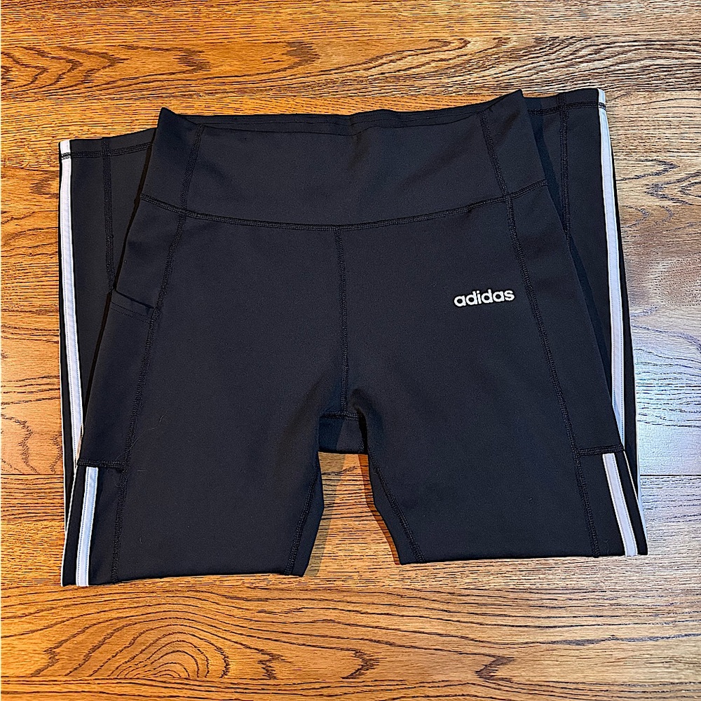 Women’s Climalite Adidas Leggings Large with POCKET
